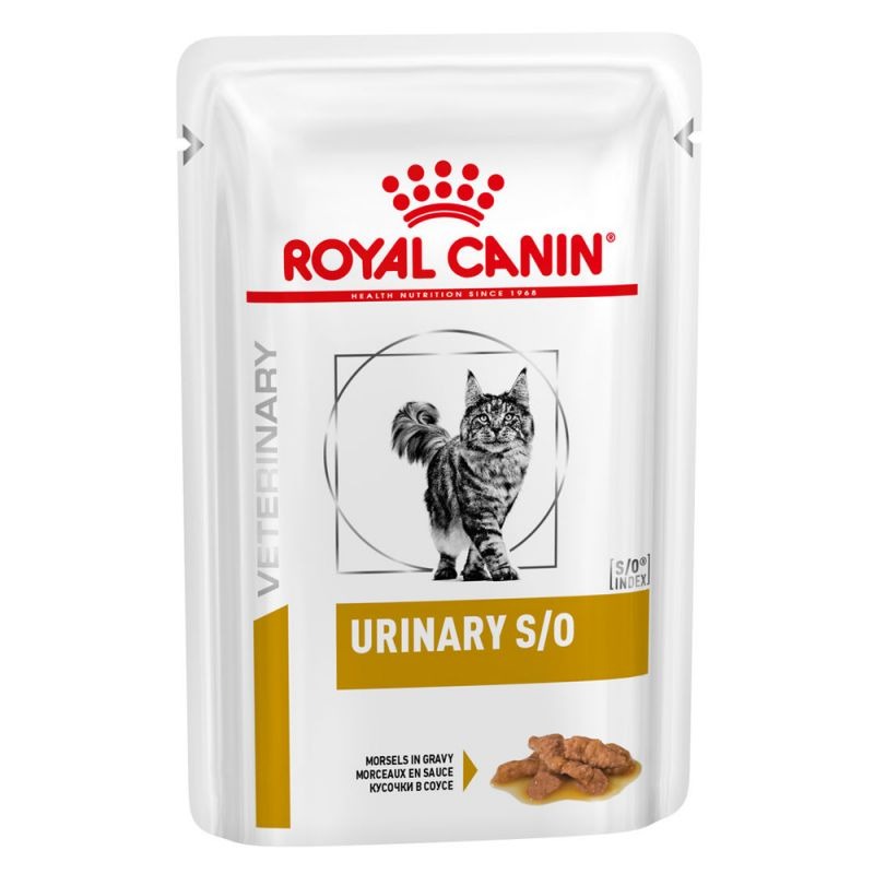 Royal Canin Veterinary Diet Chat Urinary pochon 12x100g - Animal City