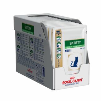 Royal Canin Veterinary Diet Chat Satiety Support Pochon 12x85g Animal City